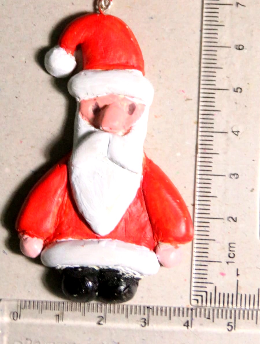 Santa Earring & Necklace set for Christmas